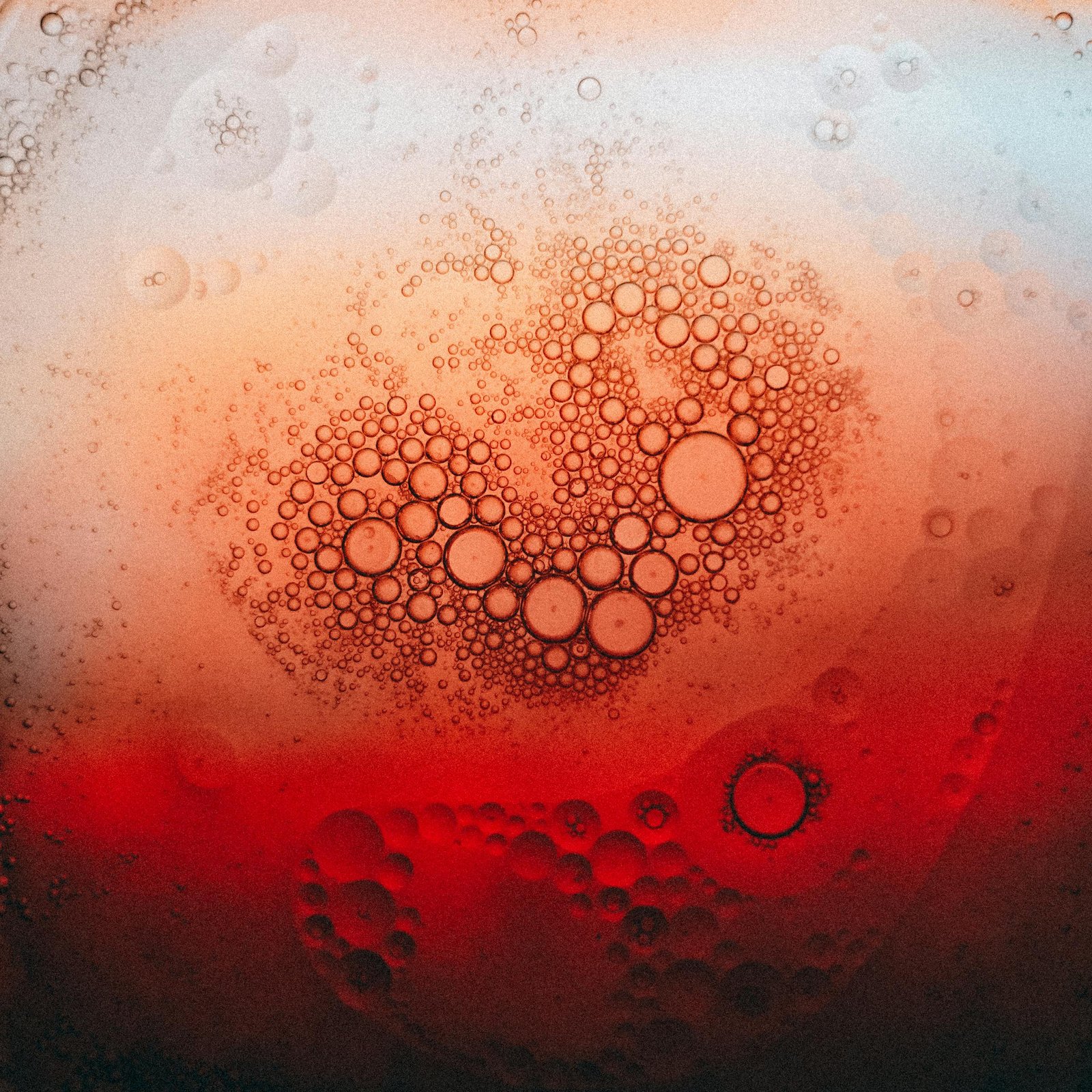 Close up of Water Drops on Glass