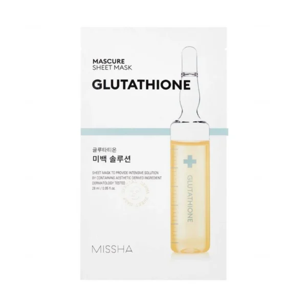 Mascure Sheet Mask Glutathione
