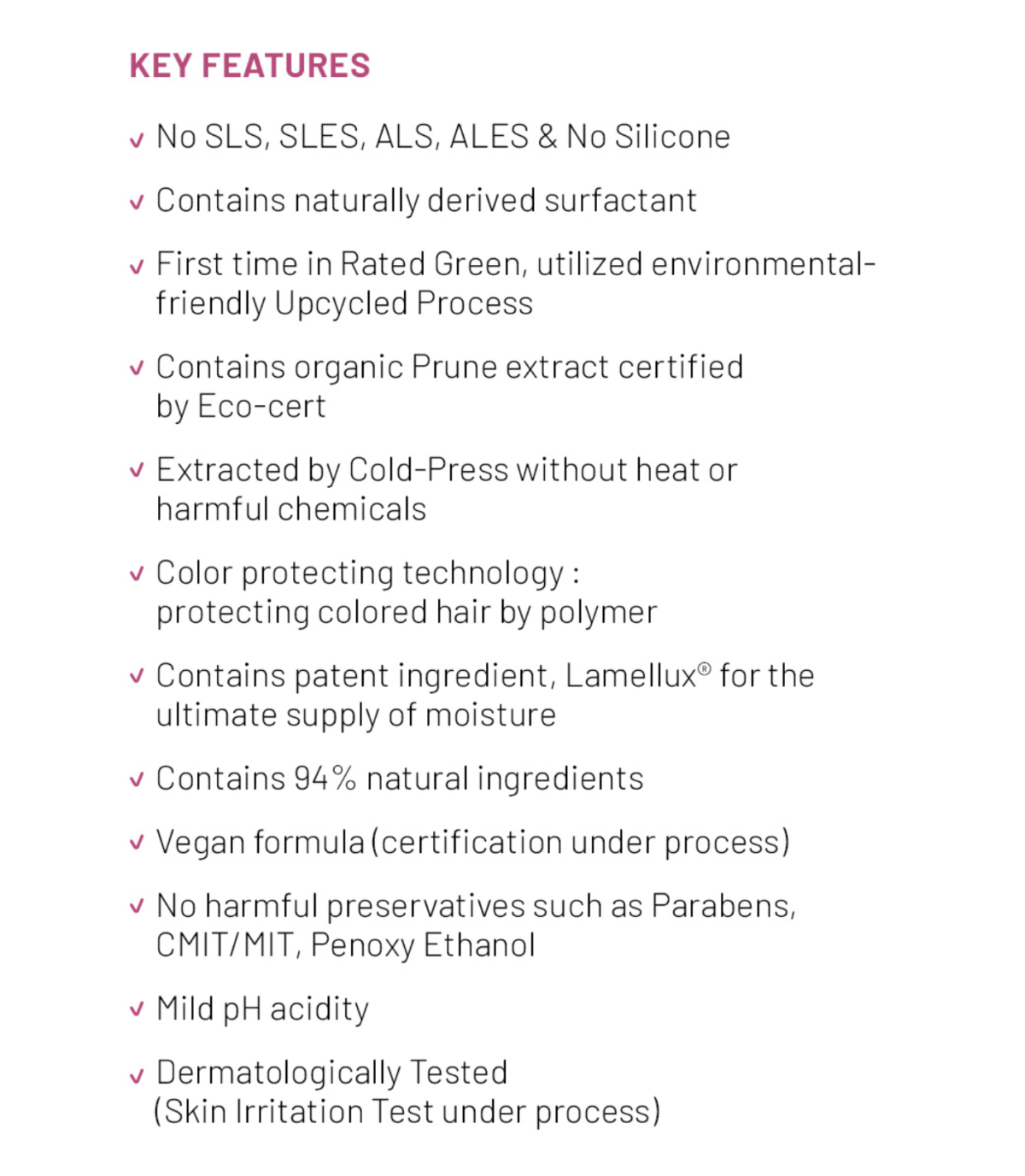 Real Prune Color Protecting Shampoo 4 - Rated Green Real Prune Color Protecting Shampoo 4 - Rated Green