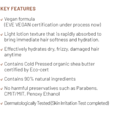 Real Shea Anti-Frizz Hydrating Hair Lotion 3 - Rated Green