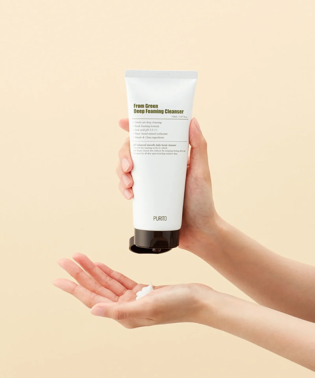 Purito Seoul_From Green Deep Foaming Cleanser_3 Purito Seoul_From Green Deep Foaming Cleanser_3