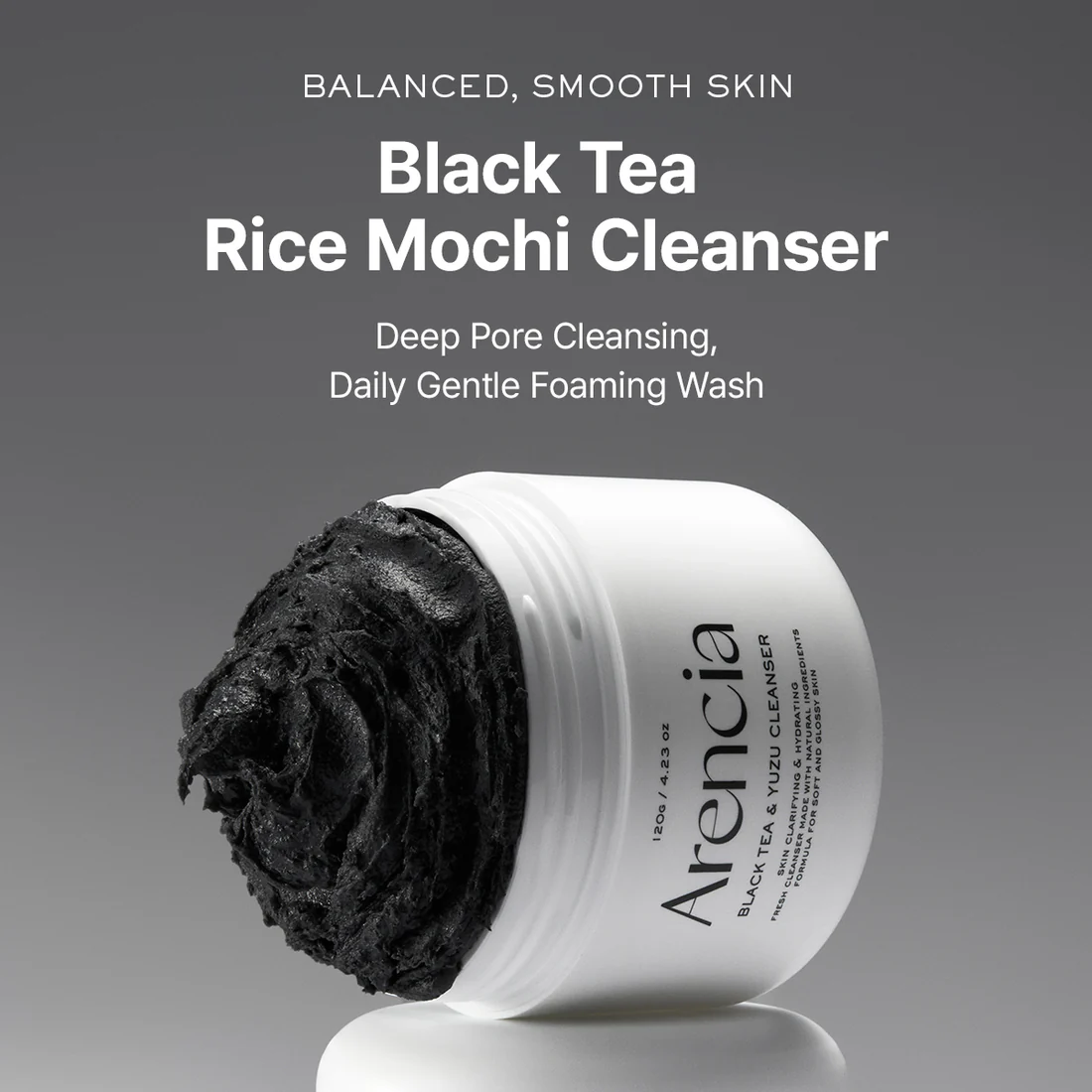 Arencia_Black Tea Rice Mochi Cleanser_2 Arencia_Black Tea Rice Mochi Cleanser_2