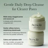 Arencia_Fresh Green Rice Mochi Cleanser_4