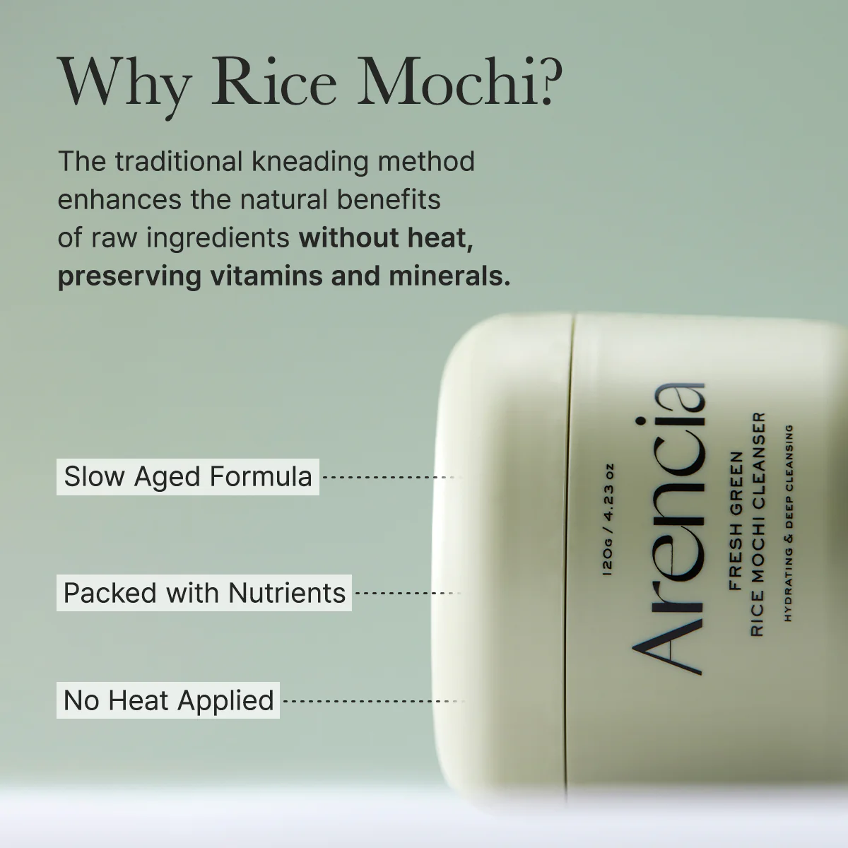 Arencia_Fresh Green Rice Mochi Cleanser_6 Arencia_Fresh Green Rice Mochi Cleanser_6