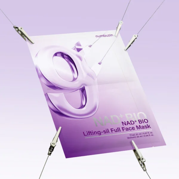 No. 9 NAD+ BIO Lifting-sil Full Face Mask Set, 4 pieces
