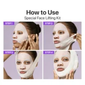 Numbuzin – No. 9 NAD+ BIO Lifting-sil Full Face Mask Set, 4 pieces_6