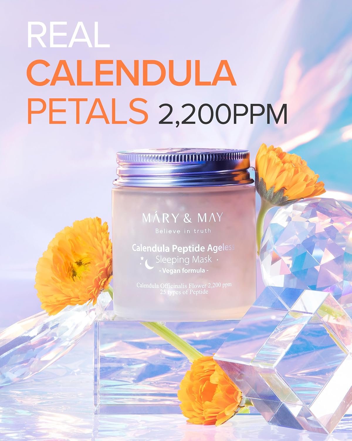 Mary & May Calendula Peptides Ageless Sleeping Mask_3 Mary & May Calendula Peptides Ageless Sleeping Mask_3