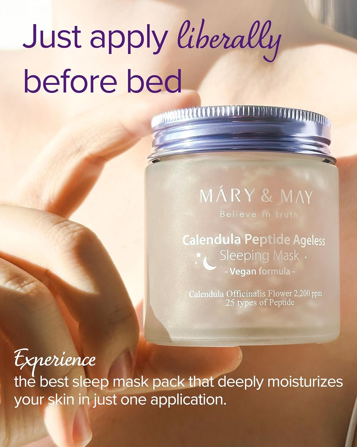 Mary & May Calendula Peptides Ageless Sleeping Mask_4 Mary & May Calendula Peptides Ageless Sleeping Mask_4