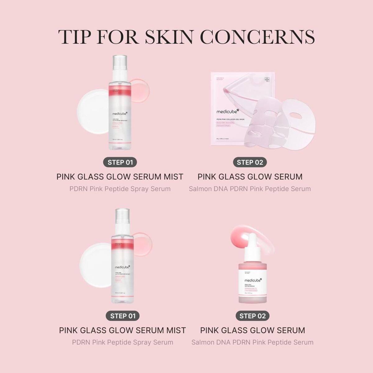 Medicube PDRN Pink Glutathione Serum Mist_4 Medicube PDRN Pink Glutathione Serum Mist_4