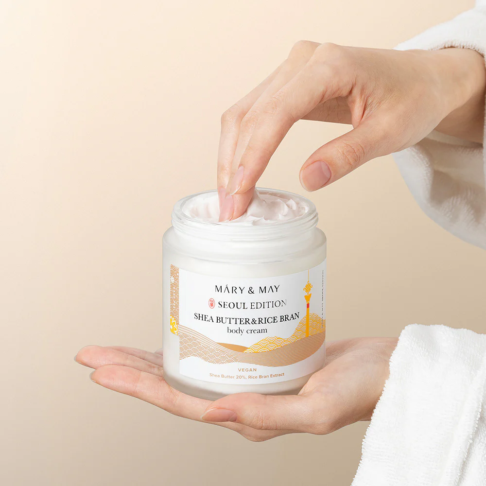 Mary&May Shea Butter & Rice Bran Body Cream_3 Mary&May Shea Butter & Rice Bran Body Cream_3