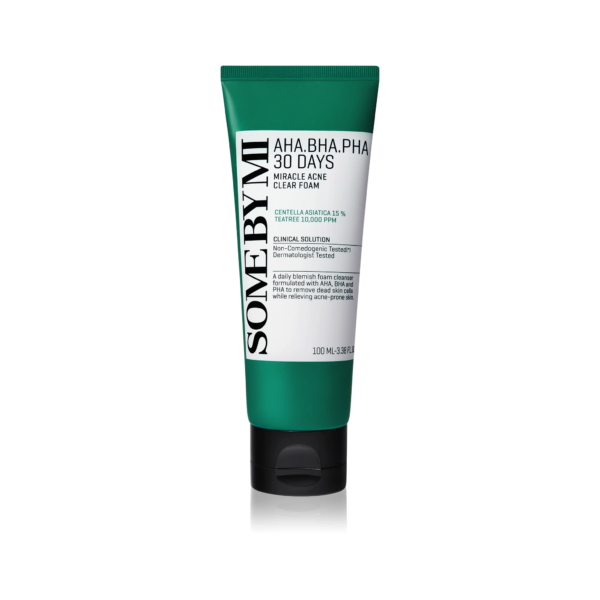 AHA BHA PHA 30 Days Miracle Acne Clear Foam