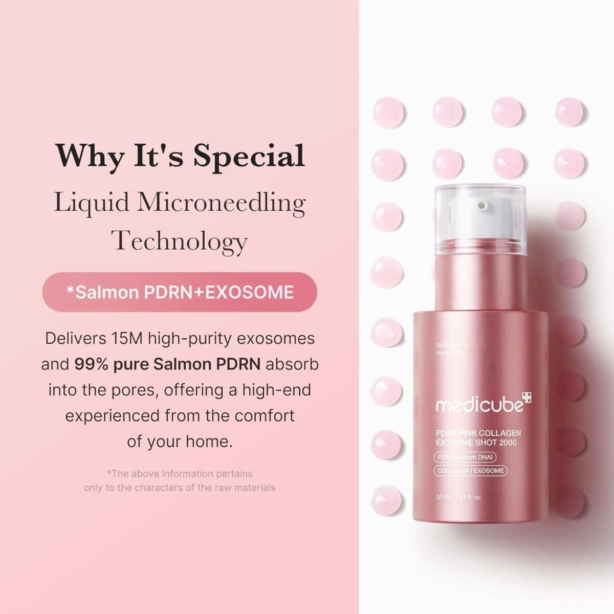 MEdicube_PDRN Pink Collagen Exosome Shot Serum 2000_5 MEdicube_PDRN Sérum aux exosomes de collagène rose 2000_5