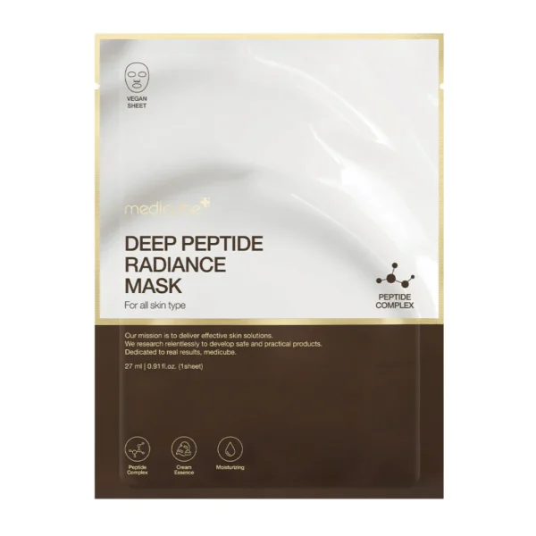 Masque éclat aux peptides