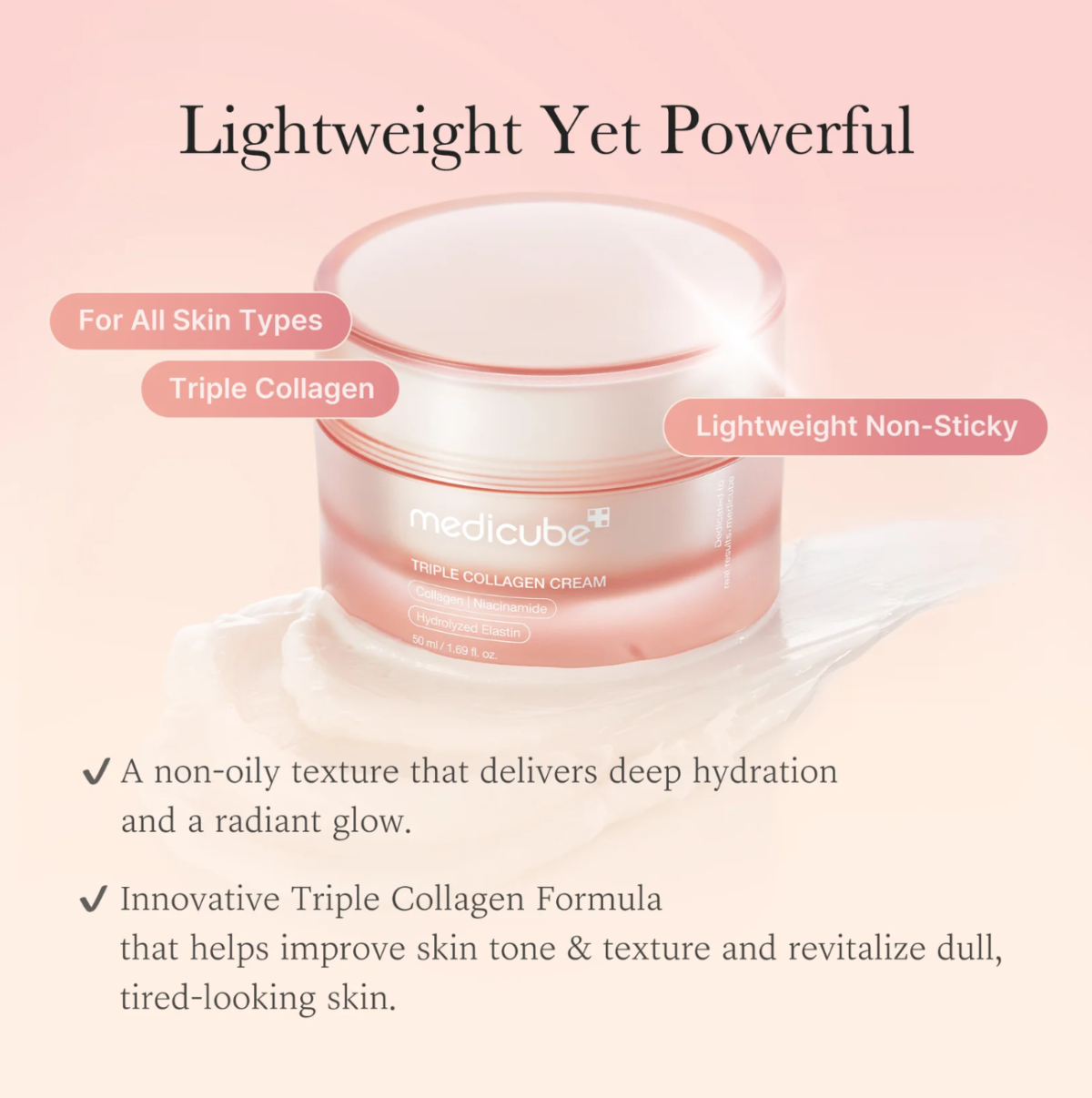 Medicube_Triple Collagen Cream_3 Medicube_Crème triple au collagène_3