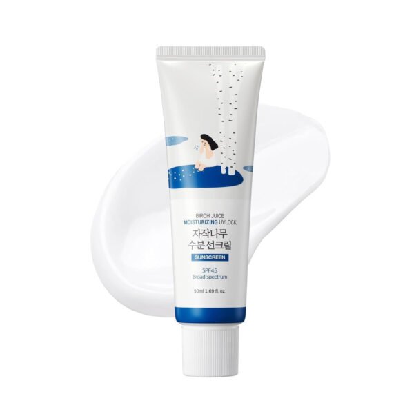 Crème solaire hydratante au jus de bouleau