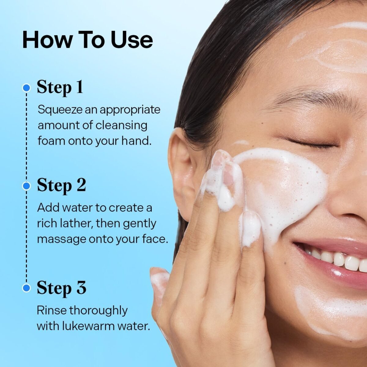 Torriden – DIVE-IN Low Molecular Hyaluronic Acid Cleansing Foam_5 Torriden – DIVE-IN Low Molecular Hyaluronic Acid Cleansing Foam_5