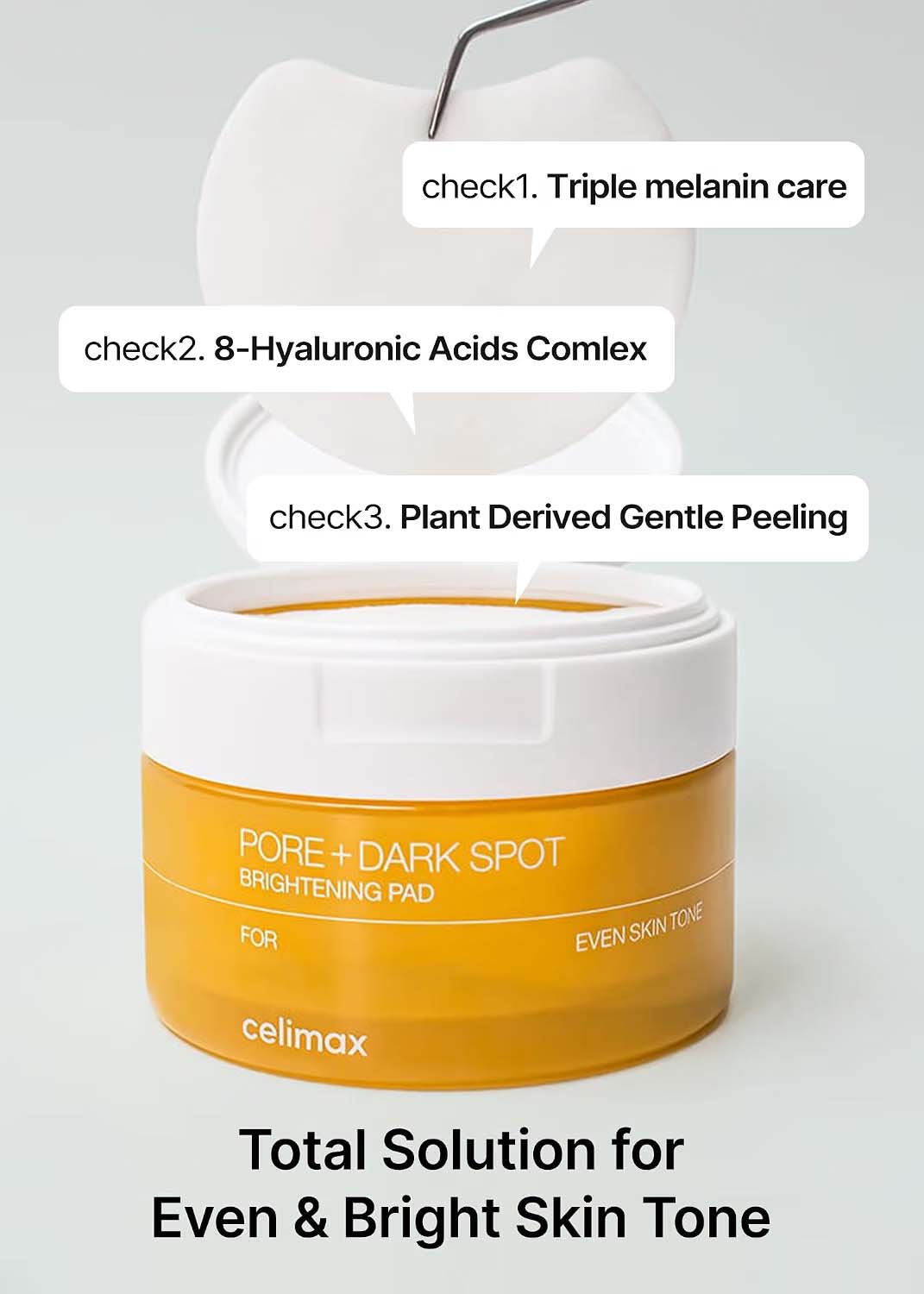 Celimax Pore + Dark Spot Brightening Pad_2 Celimax Pore + Dark Spot Brightening Pad_2