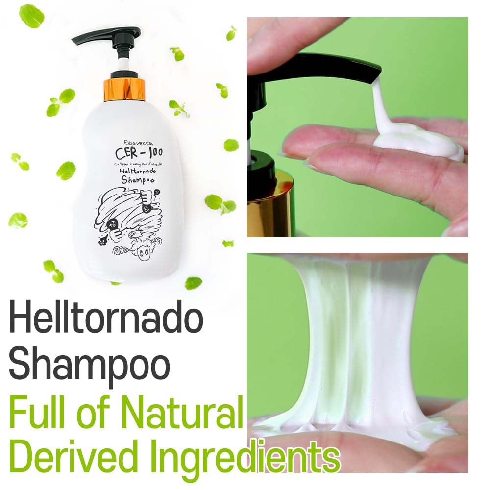 ELIZAVECCA CER-100 Collagen Coating Hair A+ Muscle Hell-Tornado Shampoo_4 ELIZAVECCA CER-100 Collageen-coating haar A+ Muscle Hell-Tornado Shampoo_4