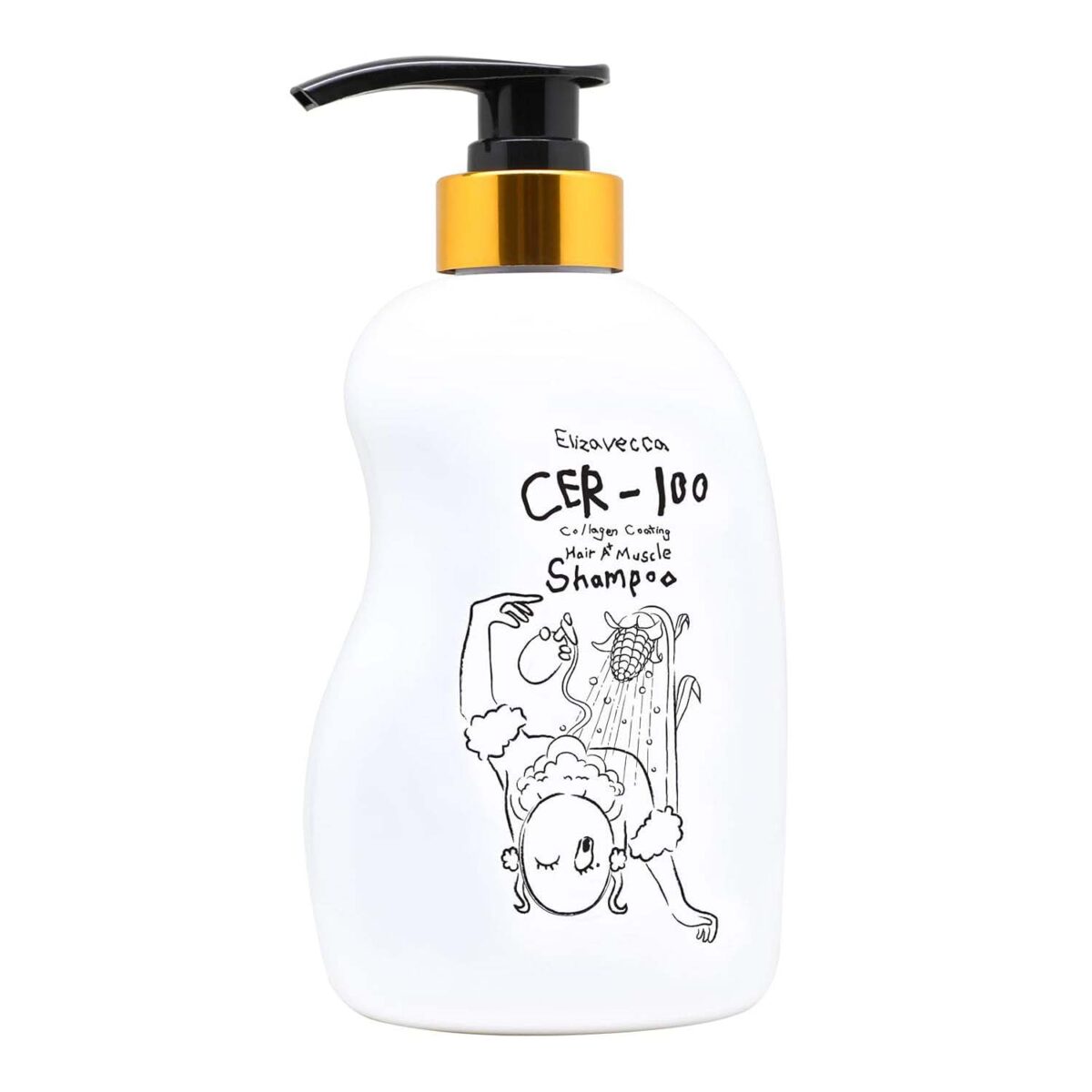 ELIZAVECCA CER-100 Collagen Coating Hair A+ Muscle Shampoo_1 ELIZAVECCA CER-100 Collageen-coating Hair A+ Muscle Shampoo_1
