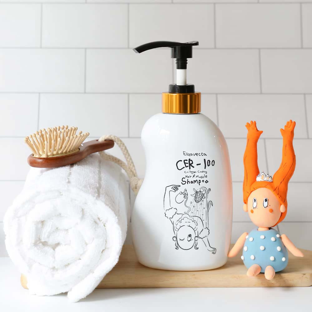 ELIZAVECCA CER-100 Collagen Coating Hair A+ Muscle Shampoo_4 ELIZAVECCA CER-100 Collageen-coating Hair A+ Muscle Shampoo_4