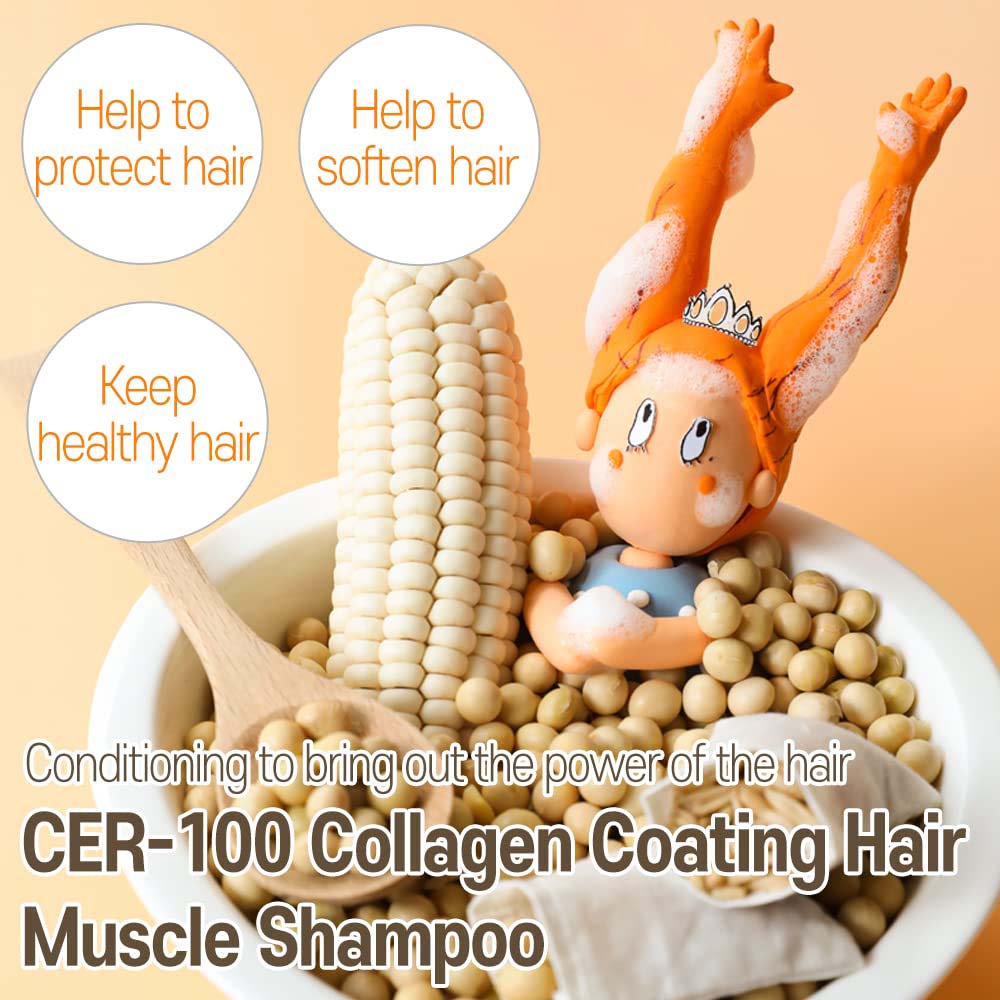 ELIZAVECCA CER-100 Collagen Coating Hair A+ Muscle Shampoo_6 ELIZAVECCA CER-100 Collageen-coating Hair A+ Muscle Shampoo_6