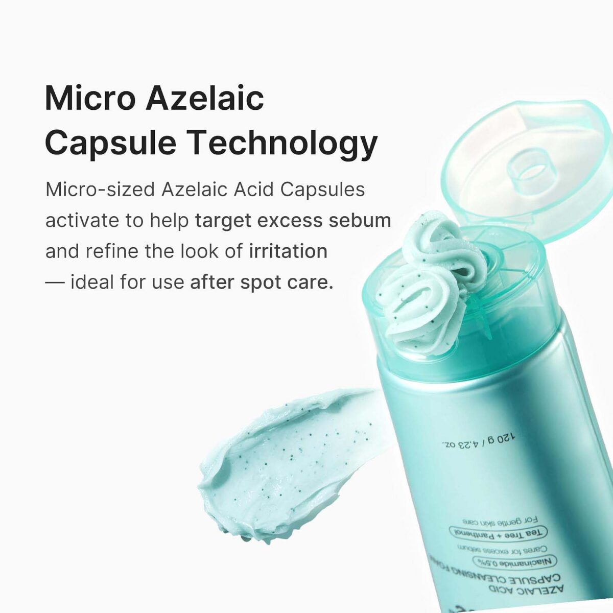 MEDICUBE Azelaic Acid Niacinamide Deep Clean Foam Cleanser_4 MEDICUBE Azelaïnezuur en Niacinamide Dieptereinigende Schuimreiniger_4