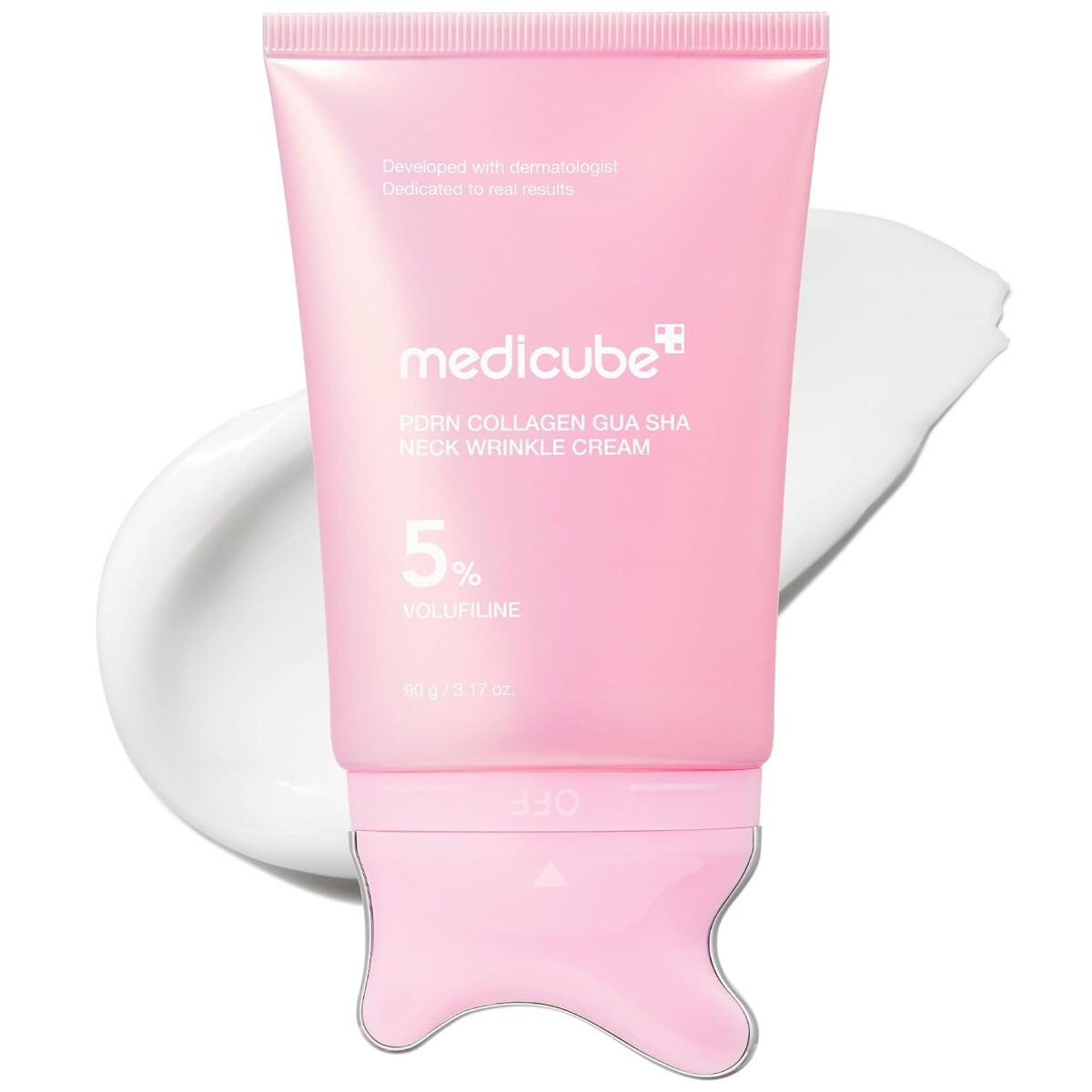 MEDICUBE PDRN Collageen Gua Sha-crème tegen rimpels in de hals_1