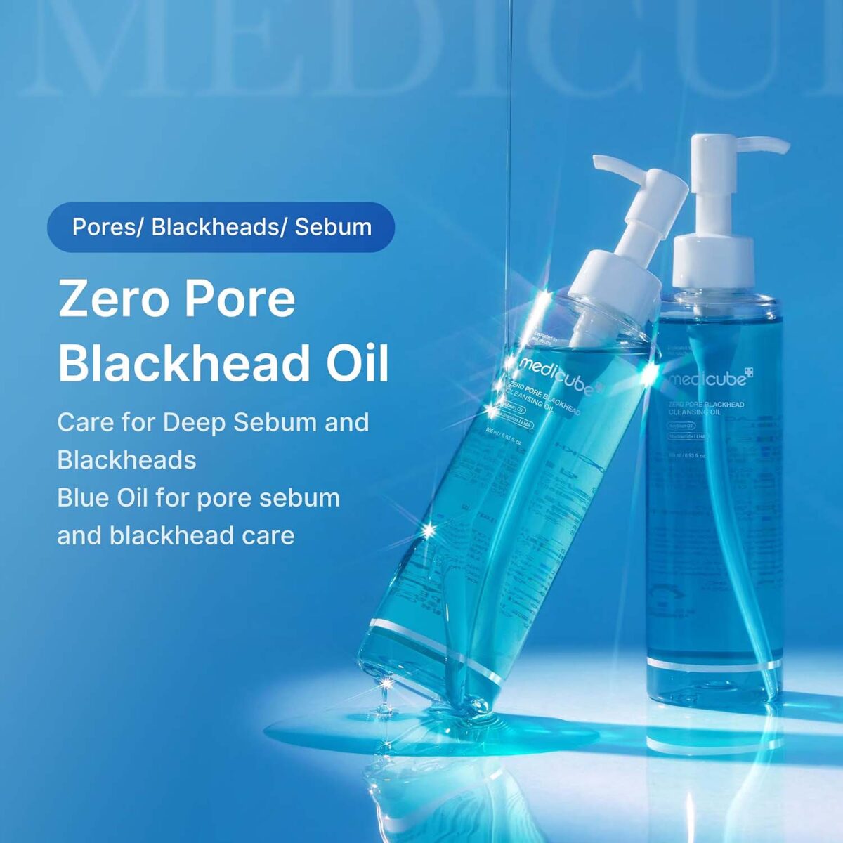 MEDICUBE Zero Pore Blackhead Deep Cleansing Oil_2 MEDICUBE Zero Pore Dieptereinigende Olie tegen mee-eters_2